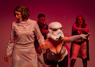 Illustration for article titled A Nude Hope is a Cheeky, Impudent Take on Star Wars Burlesque
